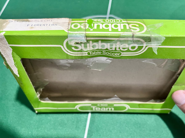 Subbuteo Box Restoration