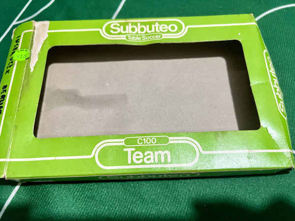 Subbuteo Box Restoration