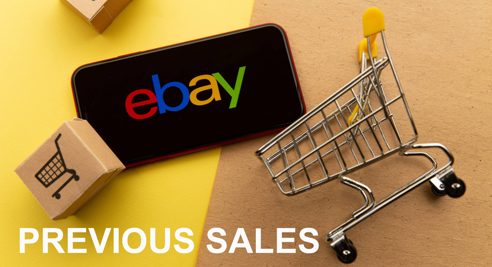 Previous Ebay Sales